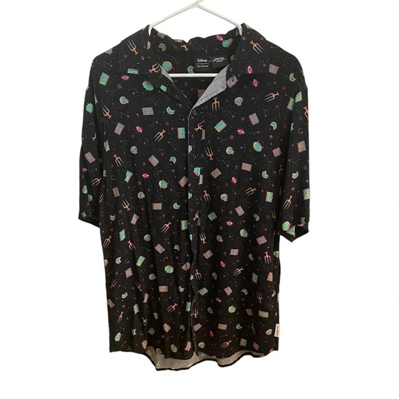 Disney Hocus Pocus black purple universe Magic witch shirt halloween whimsigoth - Picture 2 of 8